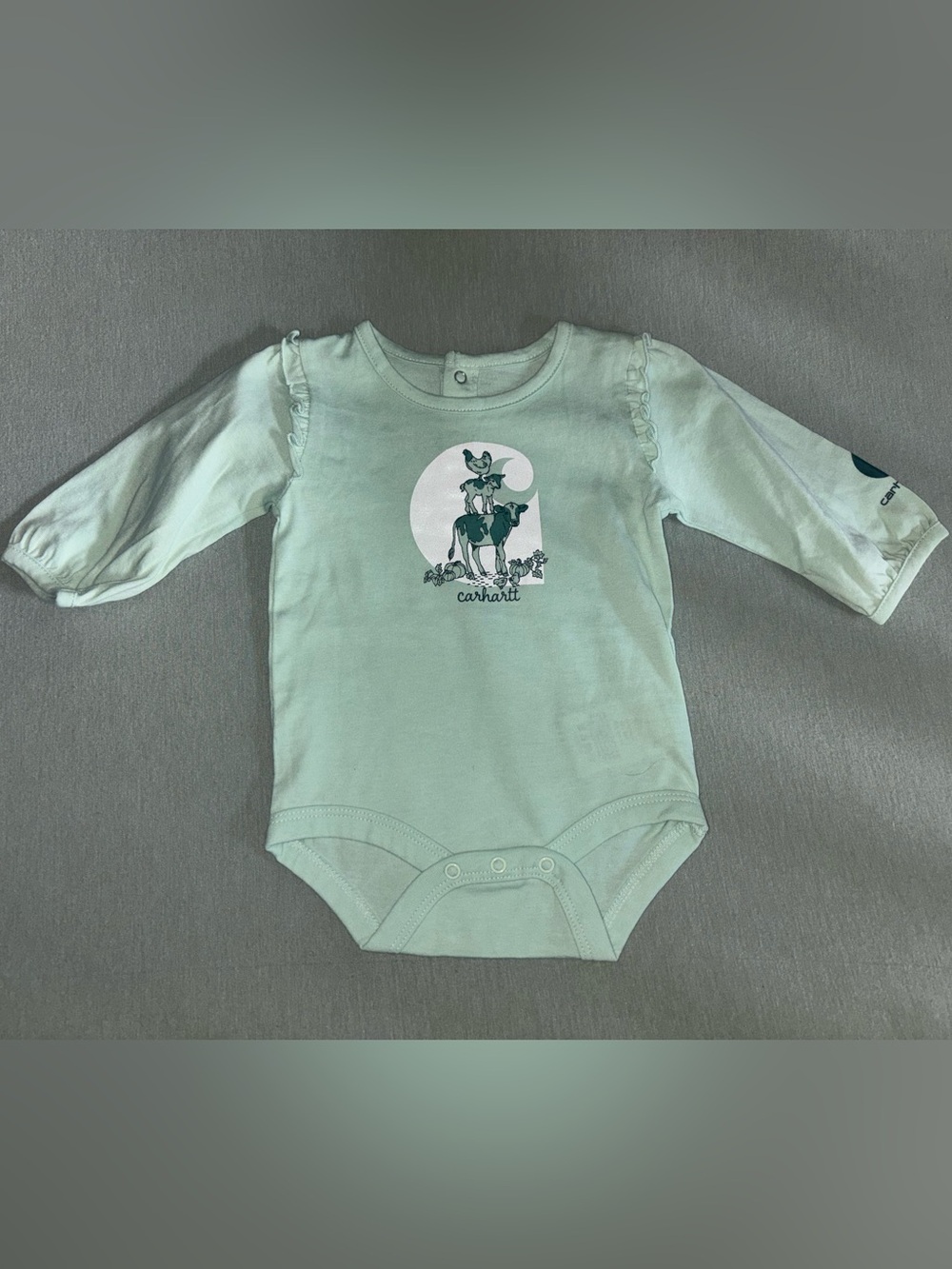 Carhartt Long-Sleeve Baby Bodysuit